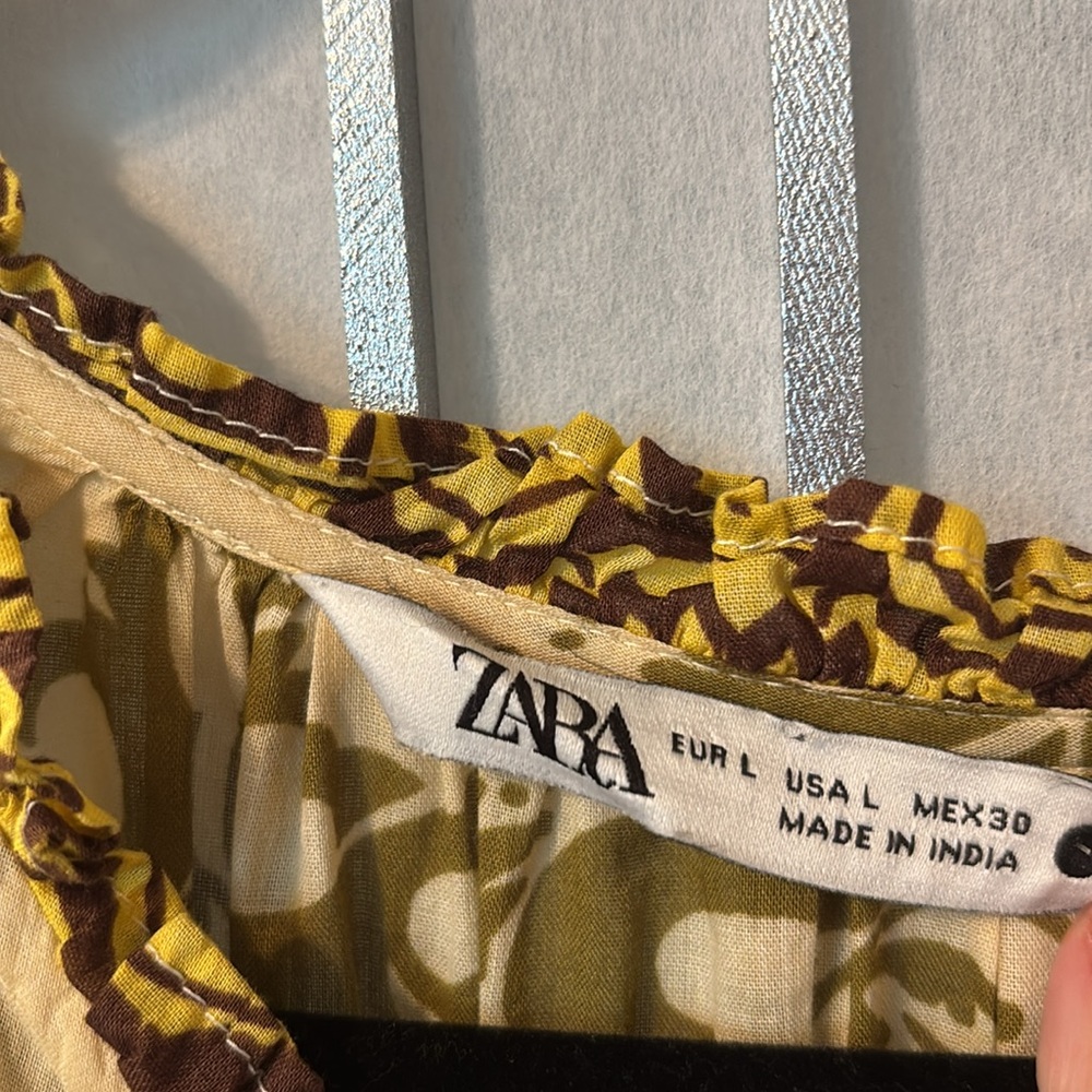 Zara Crocheted Tiered Maxi Sundress - Picture 7 of 8